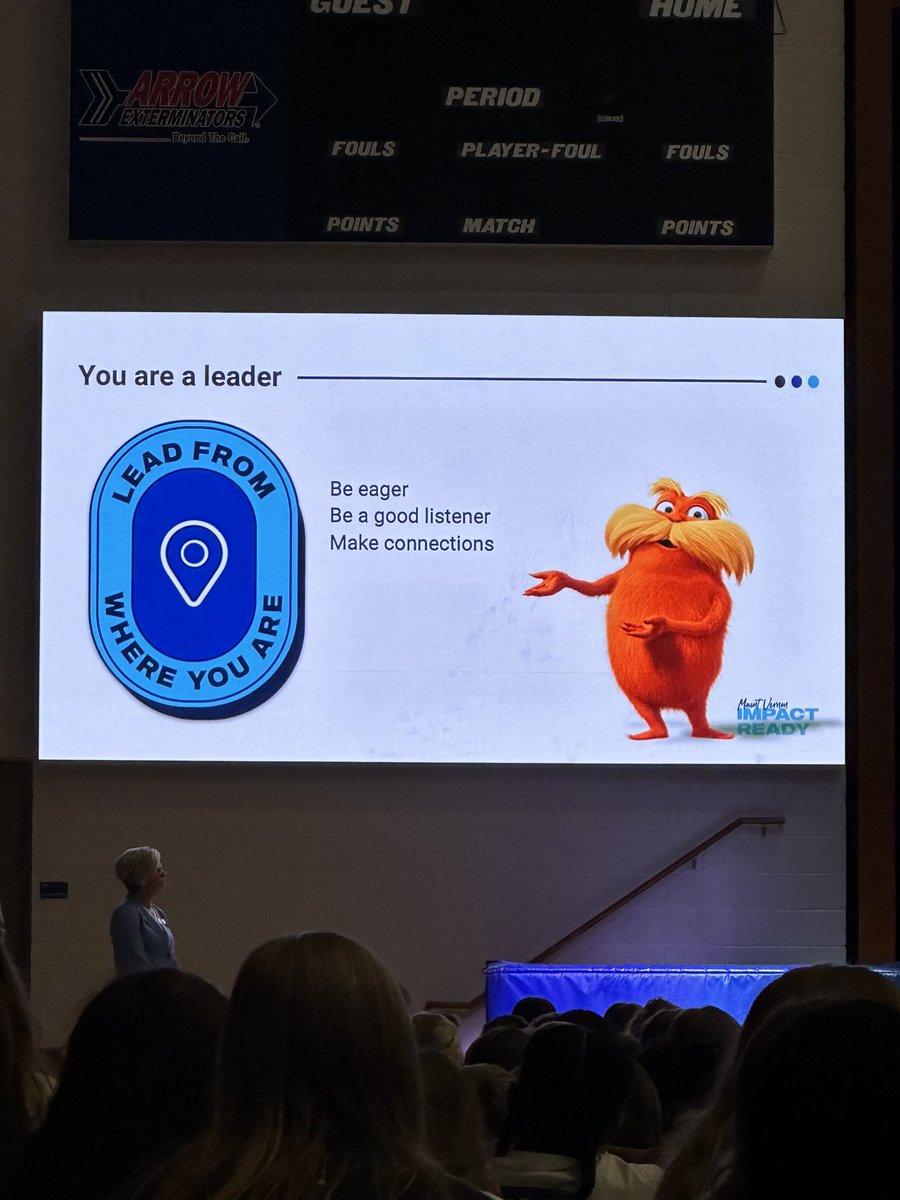 “Kids go first” (h/t @klundstromatmv) at Convocation w/Head Prefect Joe Srinivasan starting w/questions: Why do things change? Students change & are invited to lead from where they are, not by designing 4 others but rather making deep connections w/ others.  #impactready #mantras