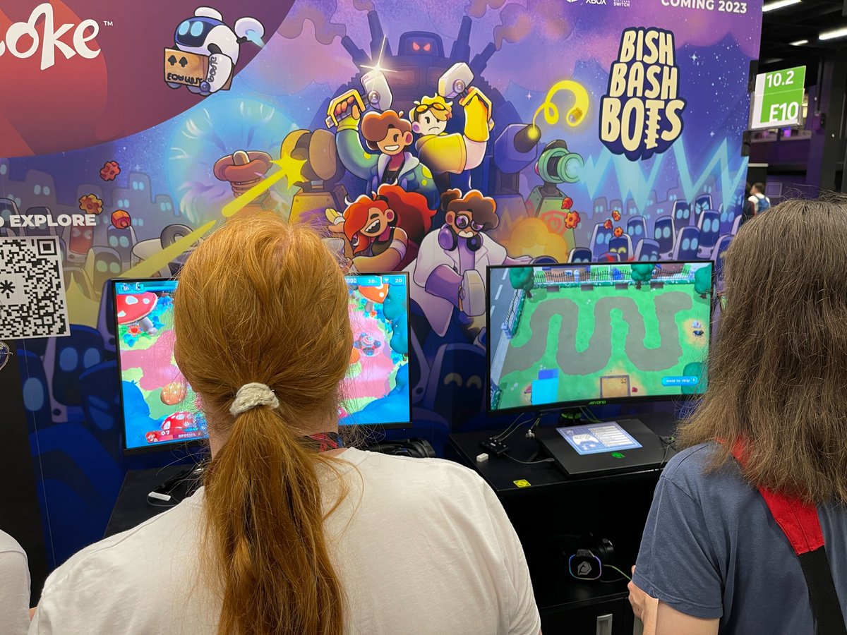 We need your help 📢!!

Want to #playtest Bish Bash Bots? Fill in the form below for a chance to gain exclusive early access to the game 🔥

The biggest contributors will be awarded with a final game copy &amp; be included in the game credits 👀

bit.ly/bishbashplayte… #playtesting