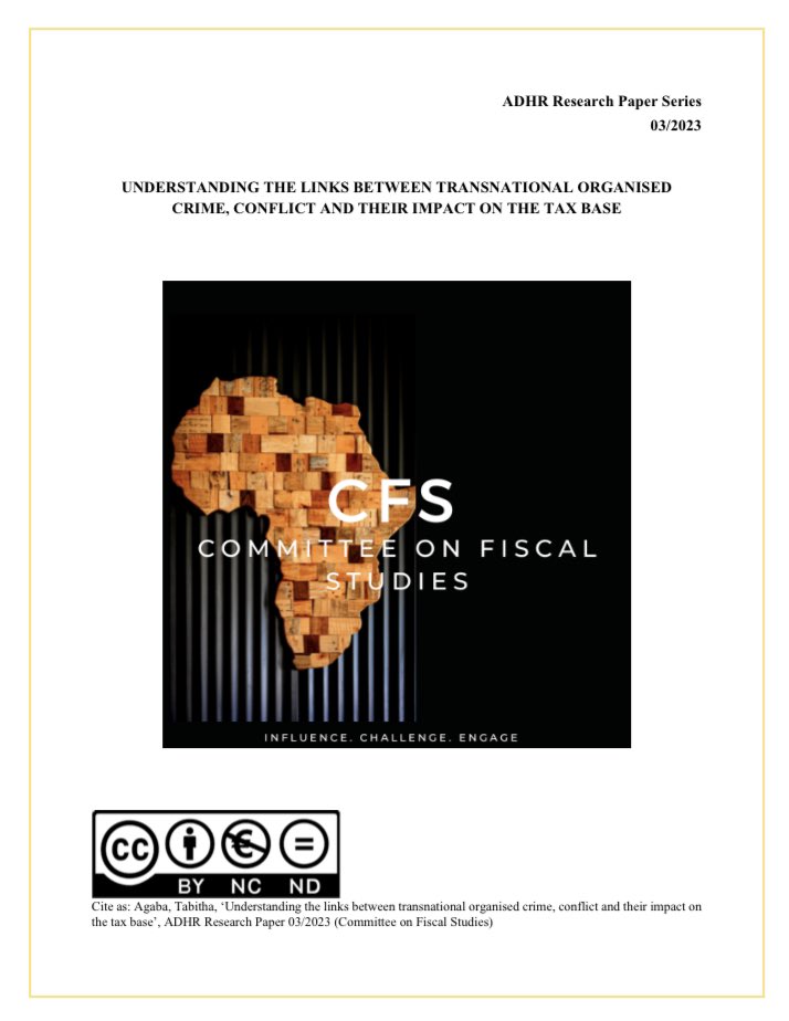 Suggested weekend reading: @tabitha_agaba’s new CFS publication where she discusses #transnational #organised #crime from an #EastAfrica perspective. Read here: cfs.uonbi.ac.ke/system/files/2…