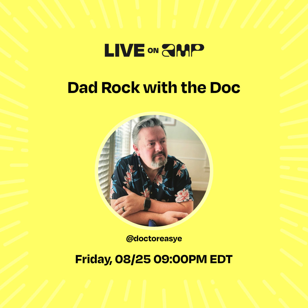 DoctorEasyE's tweet image. Tonight at 9pm Eastern! Coming at you live from a wedding weekend. Playing a few wedding songs, Dad Rock style! #rocknroll #amplive #countrymusic #dadrock #ampfamily  live.onamp.com/doctoreasye