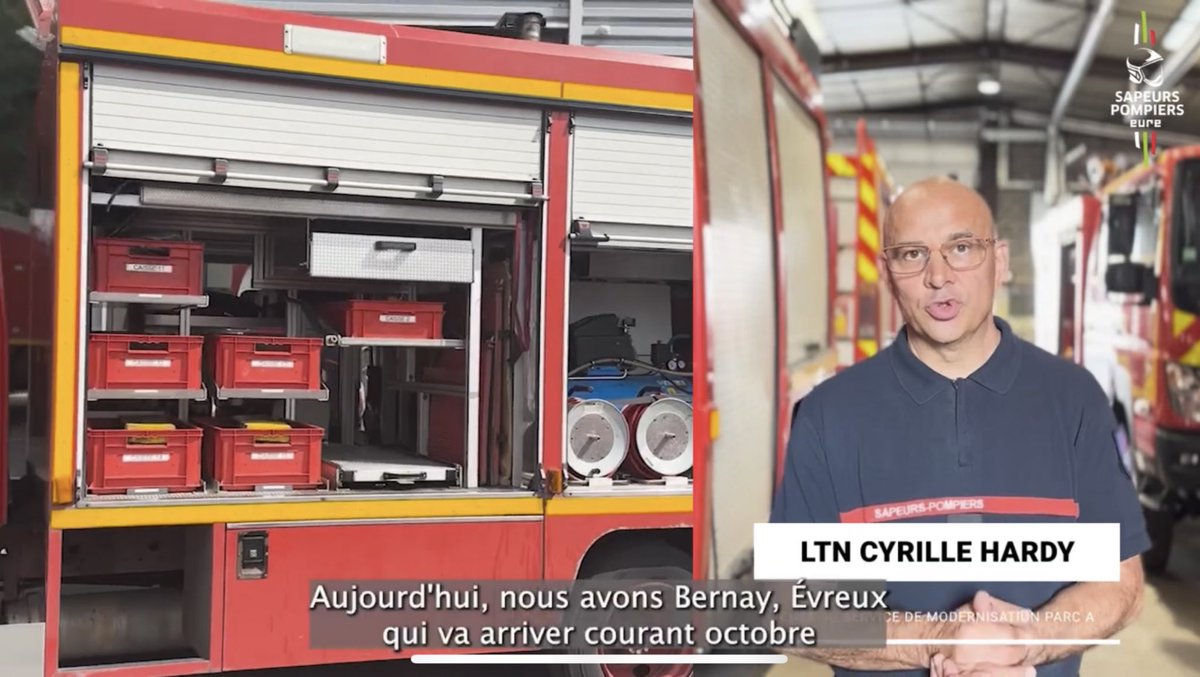 sdis27's tweet photo. Retrouvez les interviews des lieutenants Leguet et Hardy qui présentent la Modernisation des équipements secours routiers #sapeurspompiers sous l’impulsion du colonel HC @ducourete74 https://t.co/10glqZBAjt
#Moderniser pour mieux intervenir en toute sécurité #ToutSimplement https://t.co/RBRukXGtFn