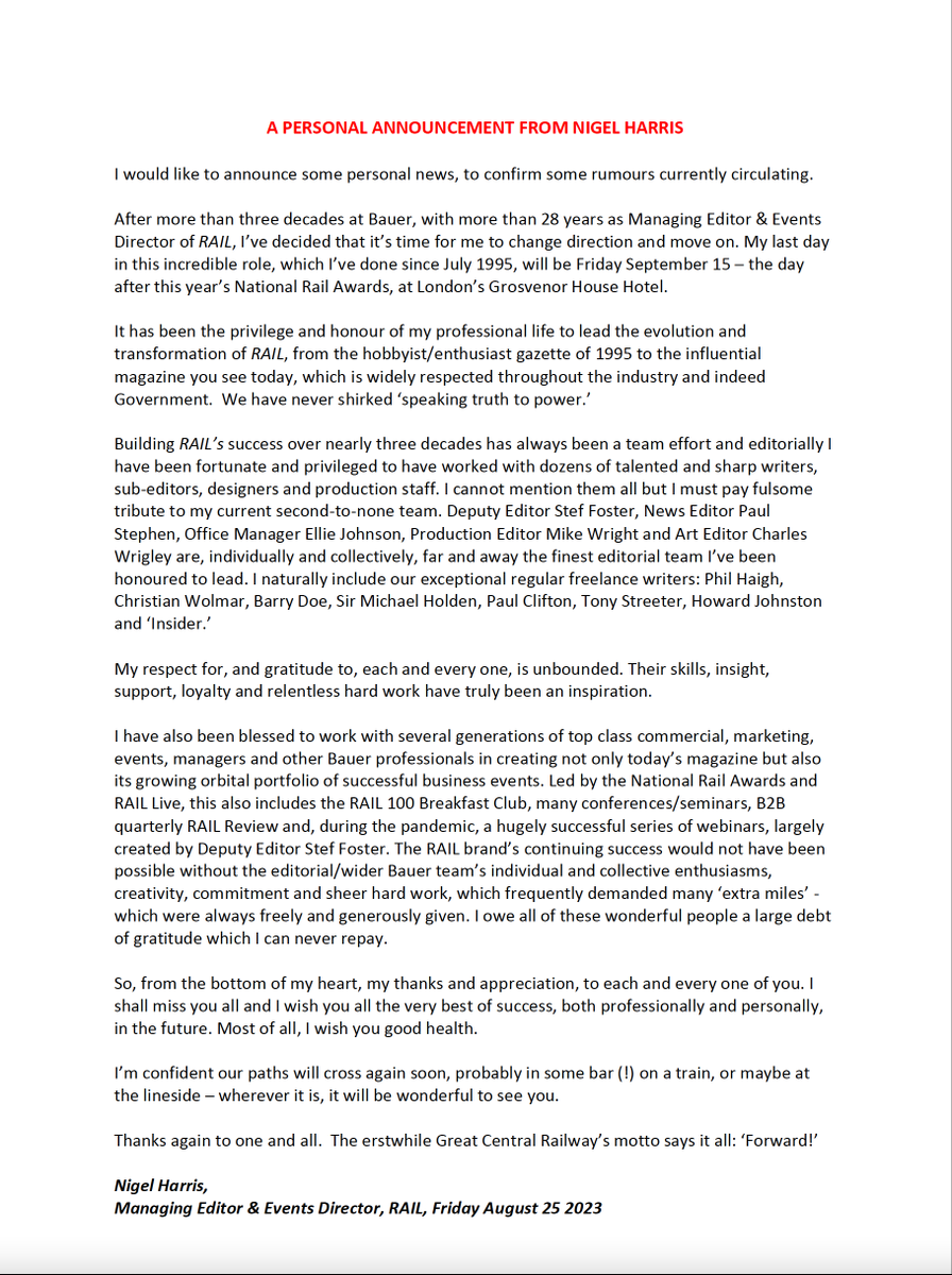 RAIL Magazine tweet media