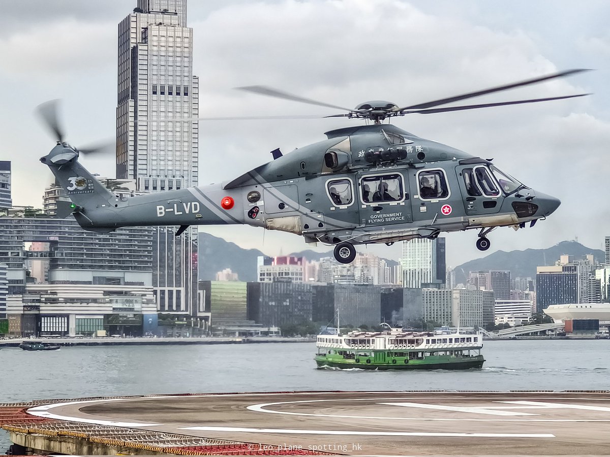 HkPlane's tweet photo. [政府飛行服務隊🇭🇰]
Government Flying Service

坪洲醫療後送
CASEVAC B Activation 🚨

Helicopter type:
Airbus Helicopters H175 / EC175

Regristration:
B-LVD

 #governmentflyingservice #gfs  #airbushelicopters #wanchai #pengchau #h175 #ec175 #helicopter #政府飛行服務隊 #直升機 #灣仔 https://t.co/i6vdV7nHle