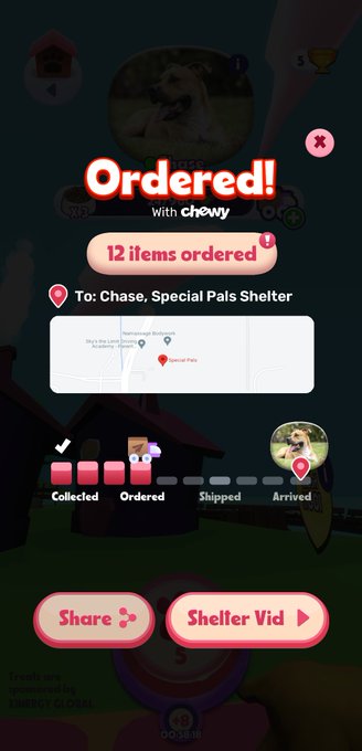 Play games, feed shelter dogs! Apple https://t.co/ghynIQyCQr  Google https://t.co/EUXVJ3d8VV  "So cool