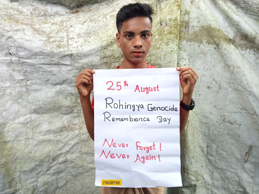 ayubkhan_dkl's tweet photo. #NeverAgain #25August #RohingyaGenocideRememberanceDay #akmultimedia #rohingyalanguage #arakan #genociderun
πΈ @CFWRohimUllah https://t.co/jRyAtpJOeW
