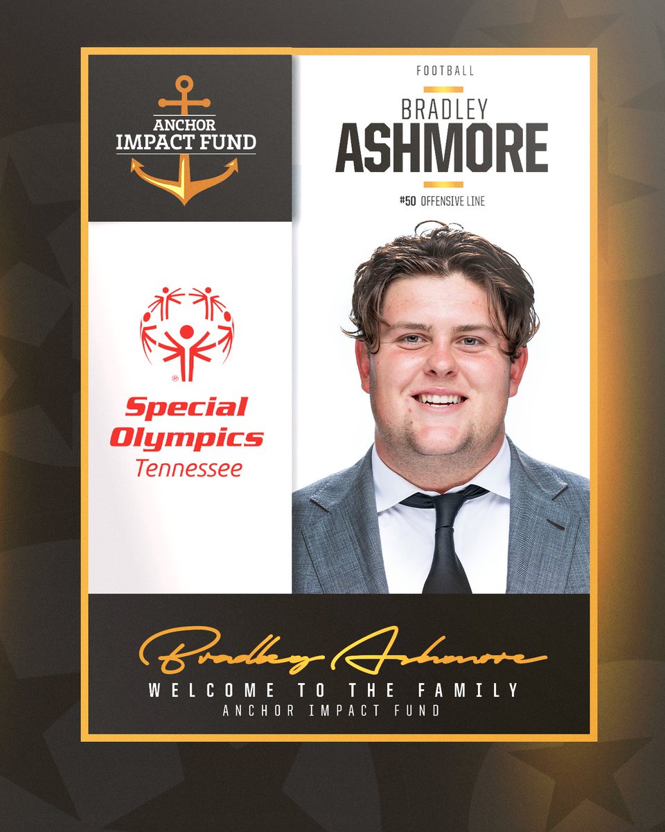 AnchorImpact's tweet photo. Let's go #GreaseGang❗️

We know @bradleyjashmore will do fine work with @SOTennessee.

➡️ https://t.co/DuL2hOxIt5 

#AnchorImpact ⚓️ #VandyNIL https://t.co/rBd0vAtsXW