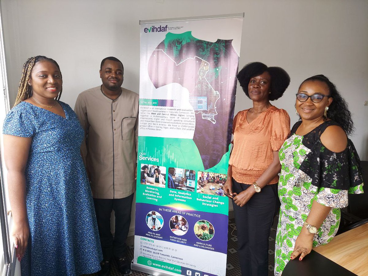 evihdaf's tweet photo. During a meeting🤝 held on August 23, 2023, in our head office in Yaoundé (Cameroon), #EVIHDAF and Cabinet Afrik’Com, the International Maternity and Early Childhood Fair (#SIMAPE) organizing team, explored #collaboration possibilities between the two organizations. https://t.co/J4FAkE2RtH