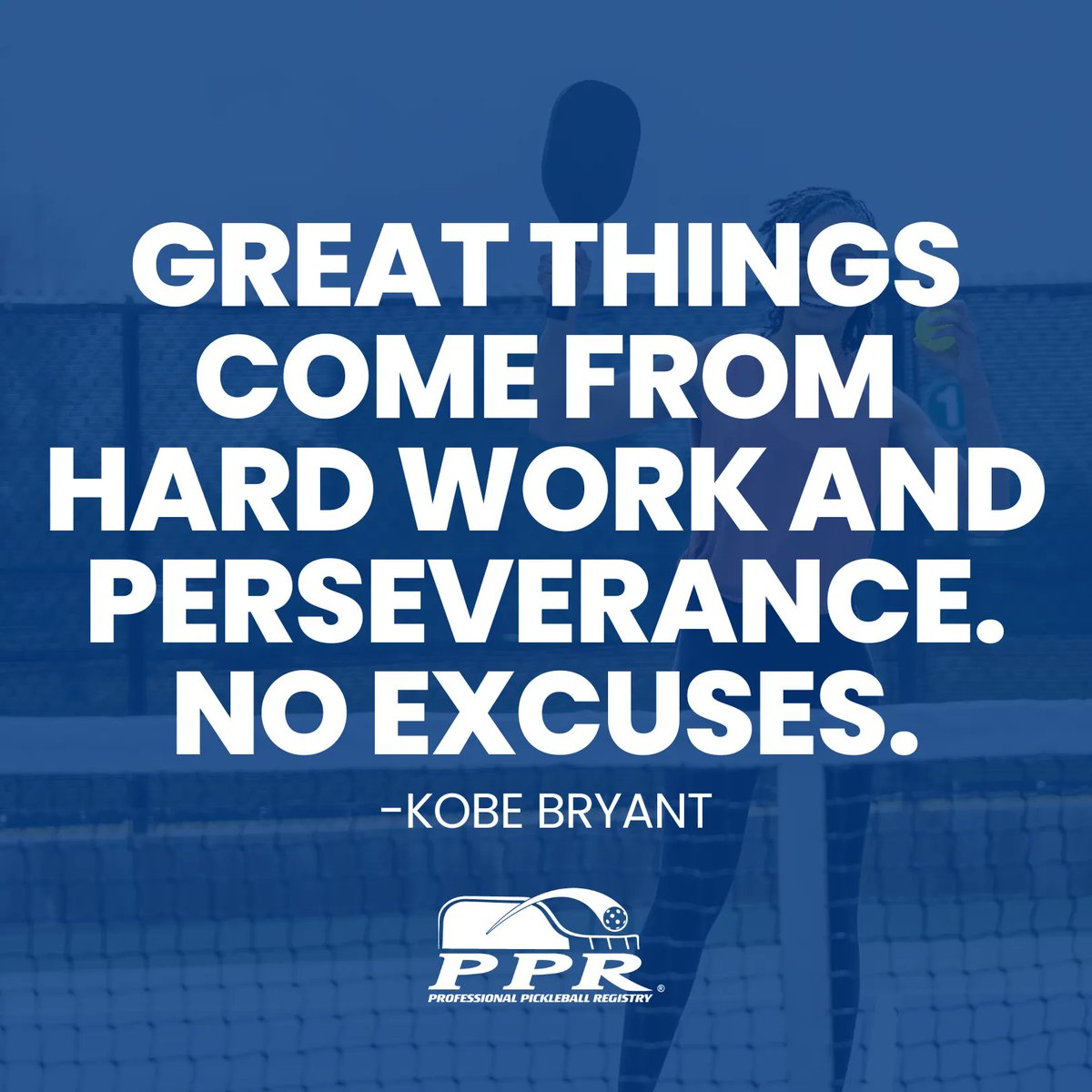 pprpickleball's tweet photo. No excuses. 💪 https://t.co/PHzlSvv4Kf
