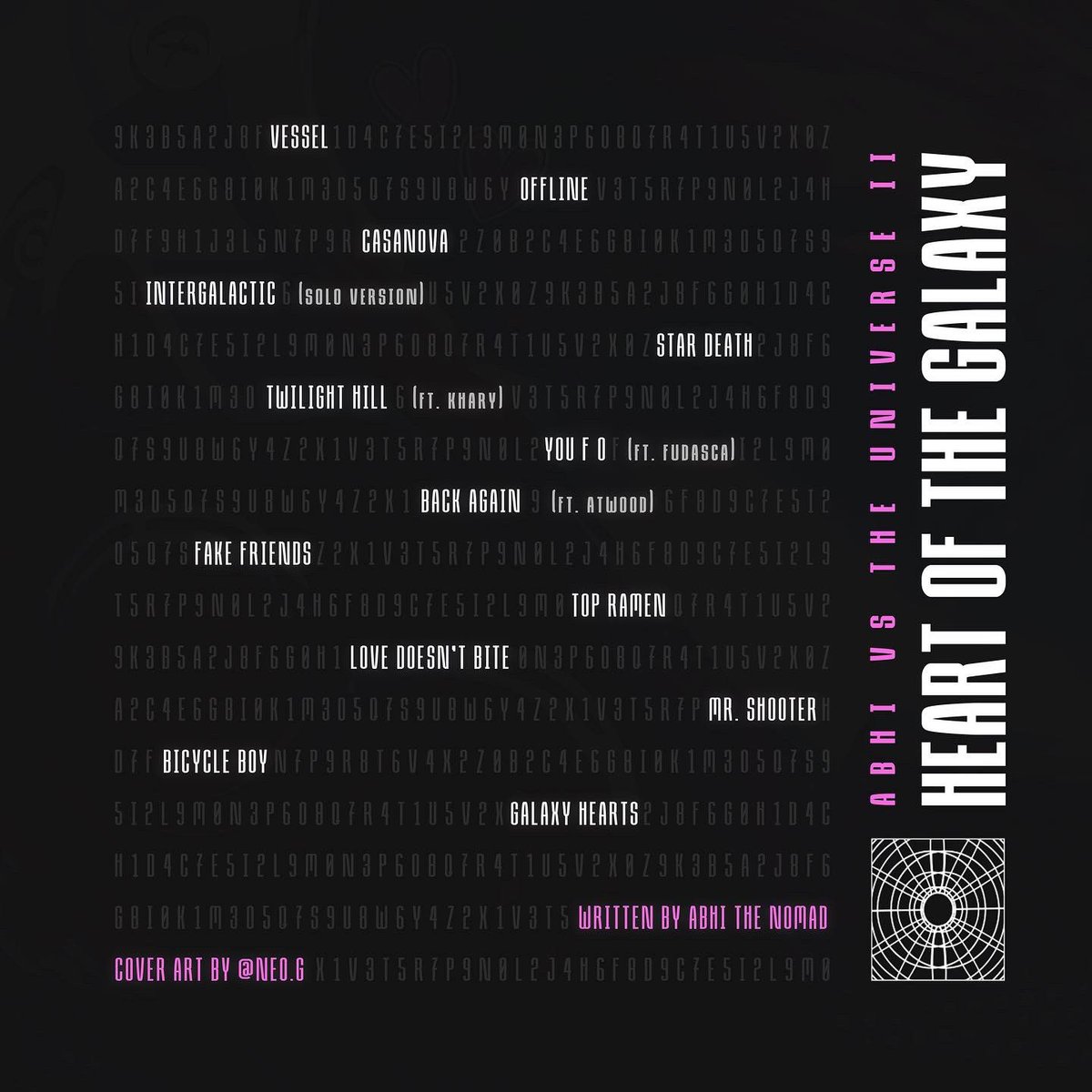 abhithenomad's tweet image. My new album is OUT NOW 💿