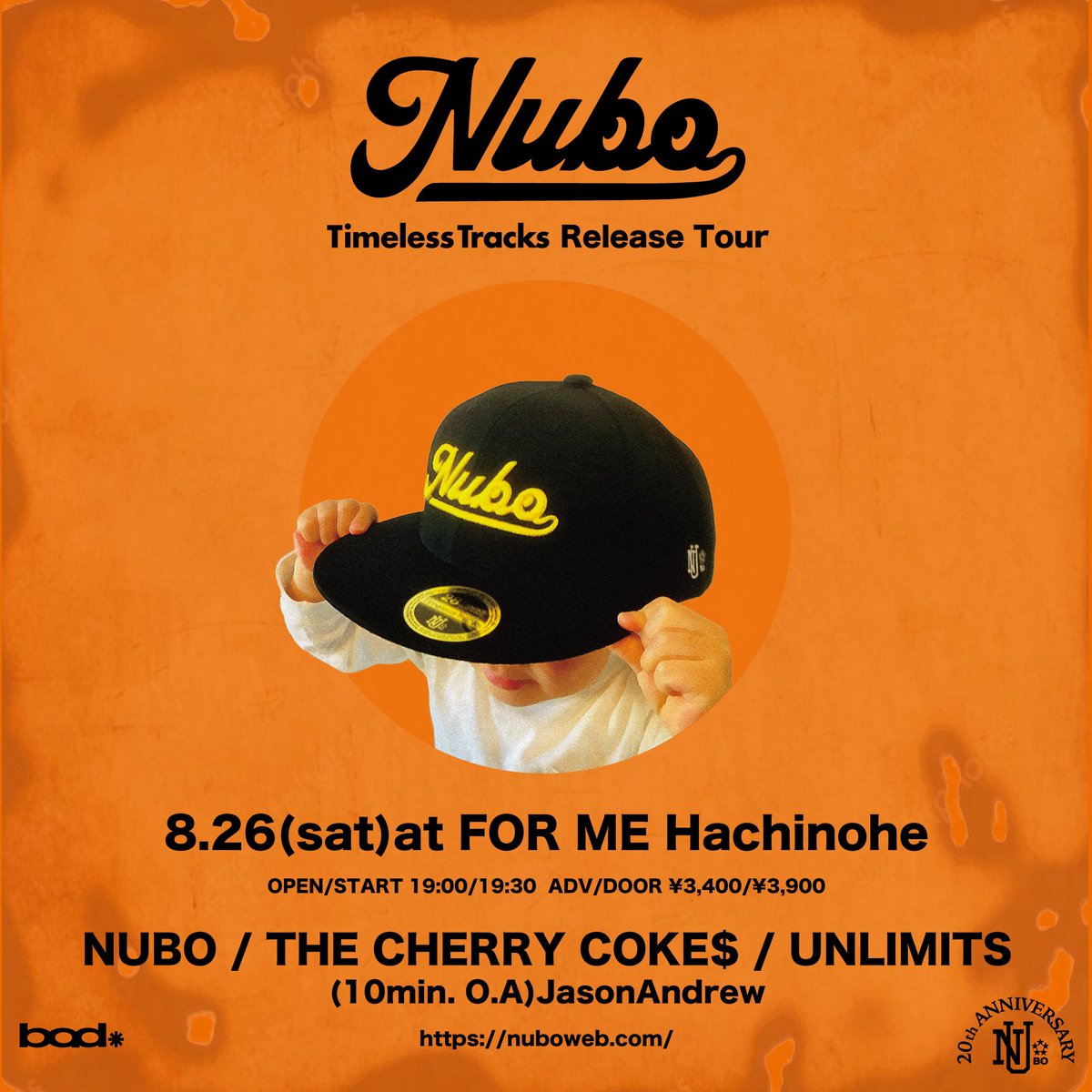Wakai_NUBO's tweet photo. そんな想いを胸にしたりしなかったりして、八戸に向かいます!
2日間楽しみです。ご来場の皆様、一緒に楽しみましょう!
#TimelessTracks
#NUBO
#八食サマーフリーライブ https://t.co/EJ6mqxH415