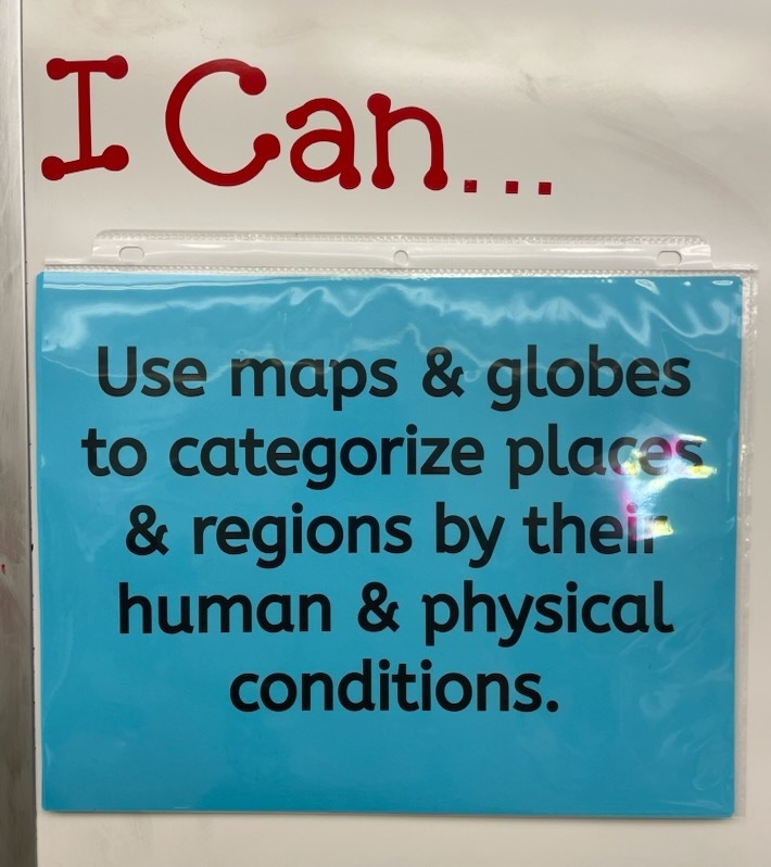 lmscardinals's tweet photo. Look how fun the "I Can..." statement is today in Mrs. Rotton's Social Studies classes! #LiveLearnLandrum #RespectExcellenceDetermination https://t.co/lAq4HlXkUC