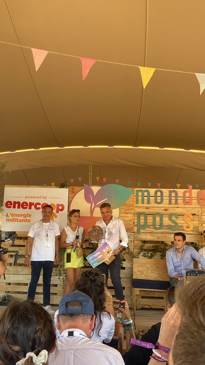 Bravo à Ma Saison Cosmétique accompagnée par @pepite_lr pour le prix du projet engagé du <a href="/deltafestival13/">deltafestival13</a> 🥳