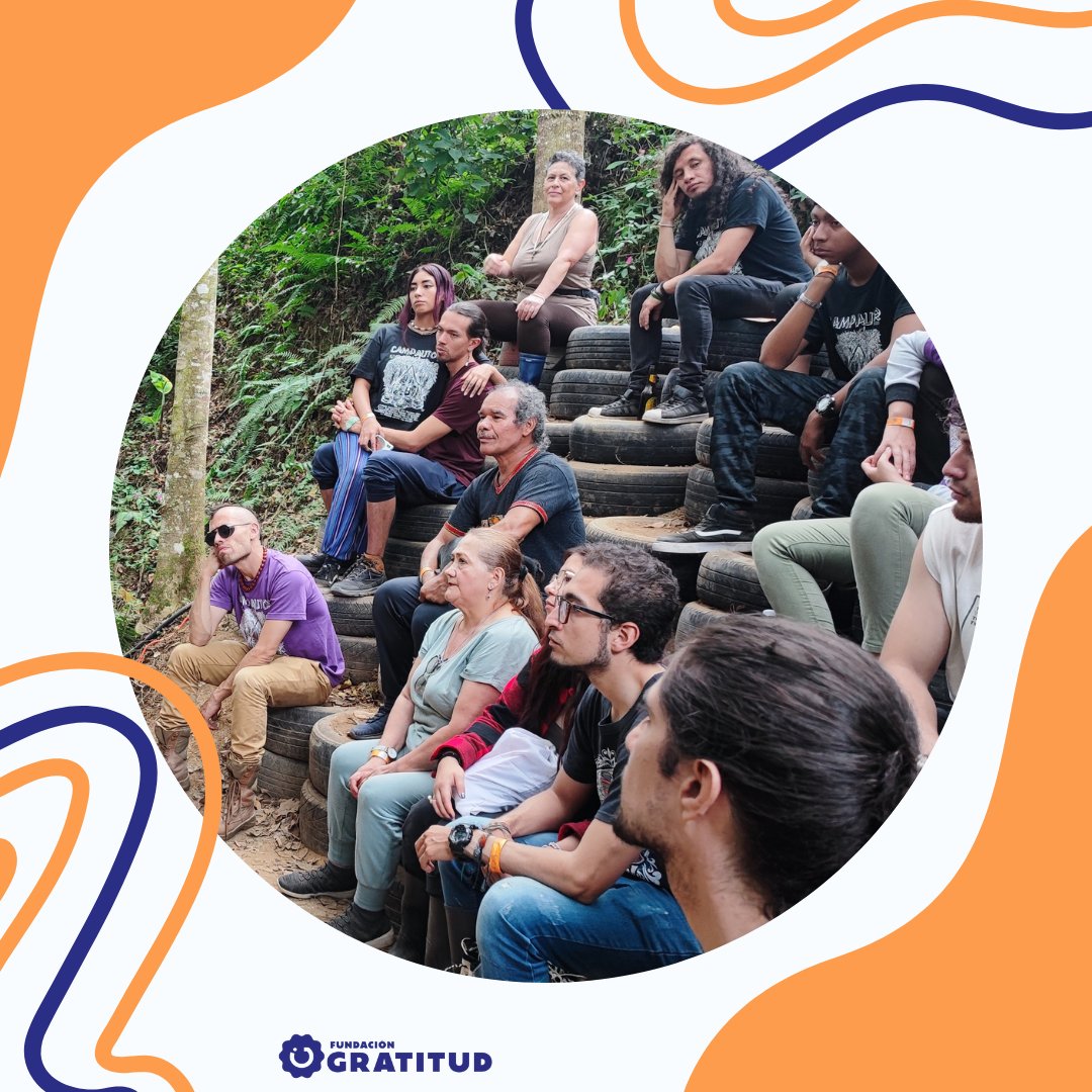 fundgratitud's tweet photo. ¡Somos música! 🙌
🌟En el Campautor realizamos nuestro taller #SomosMusica desde este nos unimos con nuestras emociones y nuestras historias a través de canciones y expresiones corporales.
Gracias a los(as) participantes por generar conexiones desde lo que sentimos. https://t.co/hleMYWvZJj