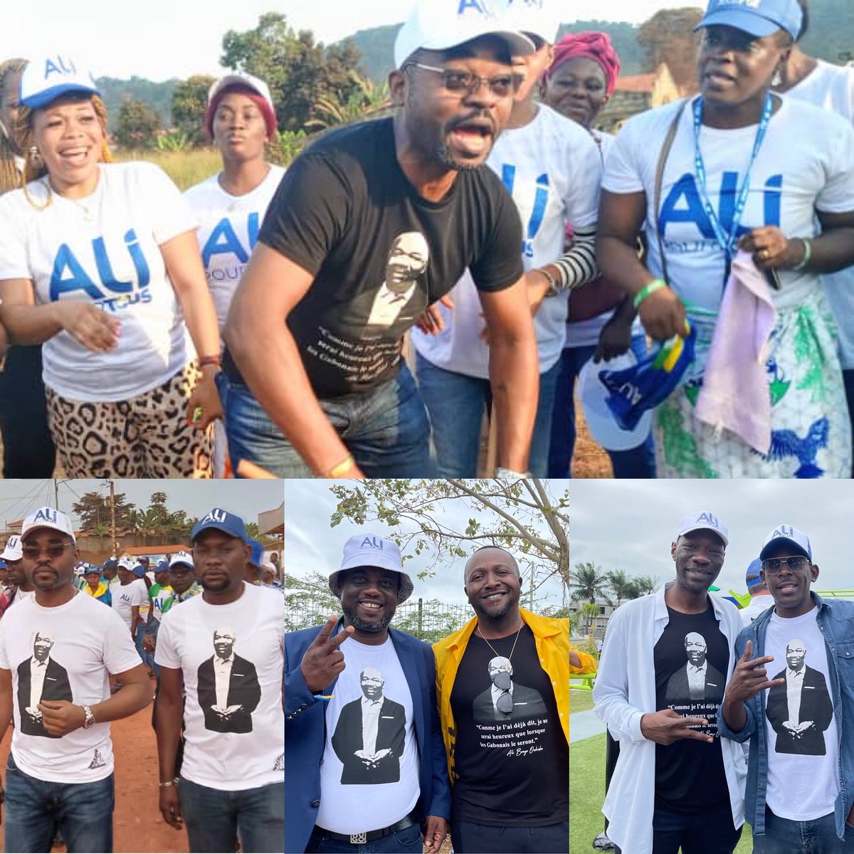 We love Ali #Gabon #AliPourTous #weloveali #Gabon2023 <a href="/PresidentABO/">Ali Bongo Ondimba</a>