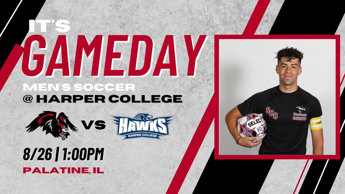 SCC_Blackhawks's tweet photo. ⚽️Blackhawk Men's Soccer⚽️
🗓️8/26
📍Palatine, IL
⏰1:00PM
🆚Harper College
#SCCMSOC ⚫️ https://t.co/S6CV6gjv1J
