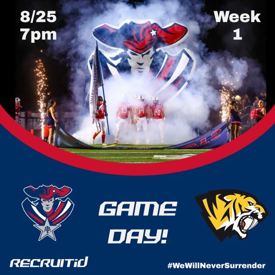 ALA QC Football (@alaqcfootball) on Twitter photo It’s Game Day!!!! Come support your Patriots tonight as they take on the Saguaro Sabercats‼️
This is also the <a href="/12News/">12 News</a> streaming game of the week and can be viewed using the link below 👇
12news.com/watch
<a href="/JUSTCHILLY/">Just Chilly</a> <a href="/azc_obert/">Richard Obert</a> <a href="/KevinMcCabe987/">Kevin McCabe</a> <a href="/AZHSFB/">ArizonaVarsity.com 🔥PREPS🔥</a> <a href="/gridironarizona/">Gridiron Arizona</a> It’s Game Day!!!! Come support your Patriots tonight as they take on the Saguaro Sabercats‼️
This is also the <a href="/12News/">12 News</a> streaming game of the week and can be viewed using the link below 👇
12news.com/watch
<a href="/JUSTCHILLY/">Just Chilly</a> <a href="/azc_obert/">Richard Obert</a> <a href="/KevinMcCabe987/">Kevin McCabe</a> <a href="/AZHSFB/">ArizonaVarsity.com 🔥PREPS🔥</a> <a href="/gridironarizona/">Gridiron Arizona</a>
