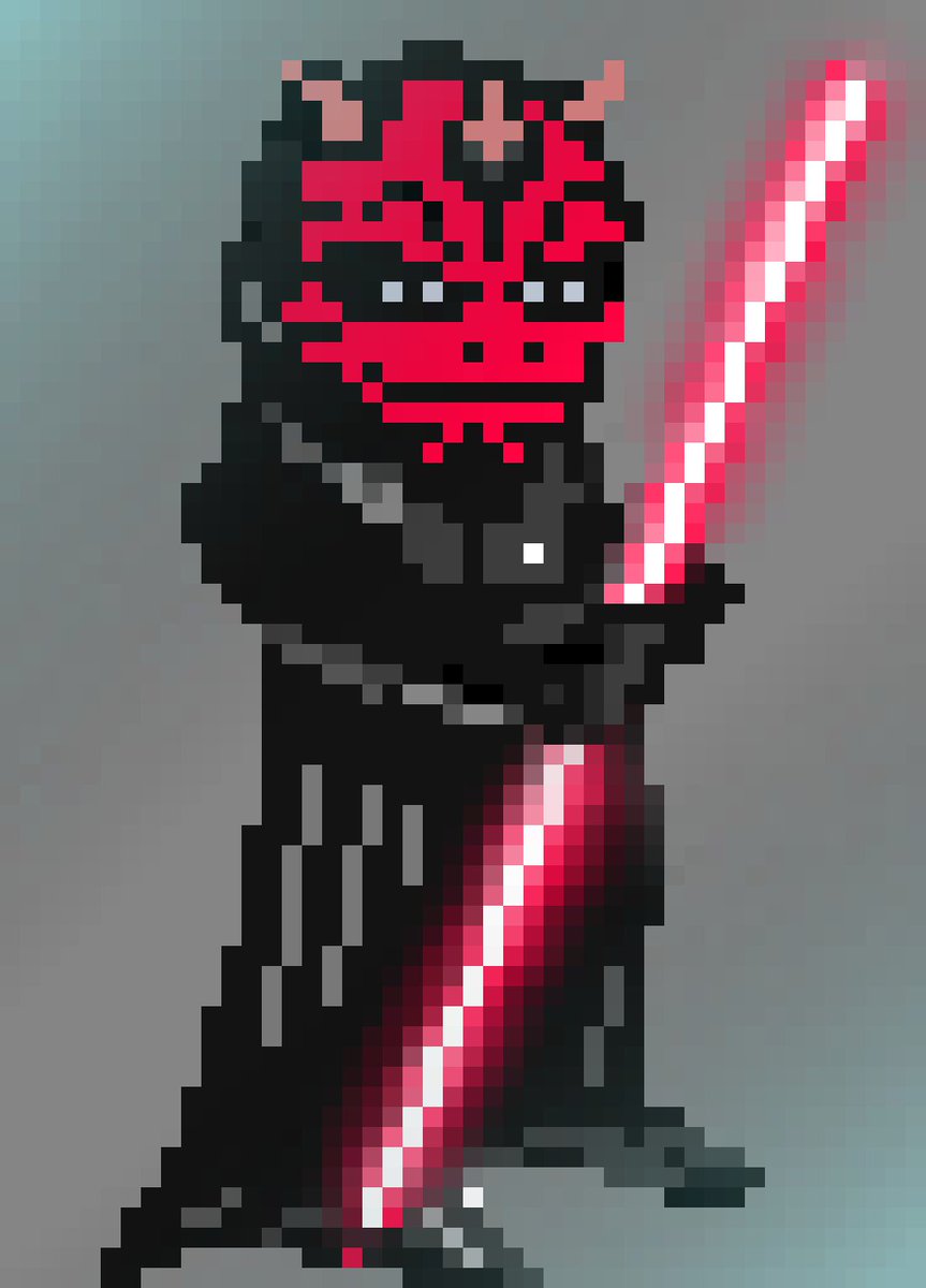 the_MISTER7's tweet photo. DARTH SMOL
My first pixel art

@smolverse @guru64375 https://t.co/VSBFhSWb2Z