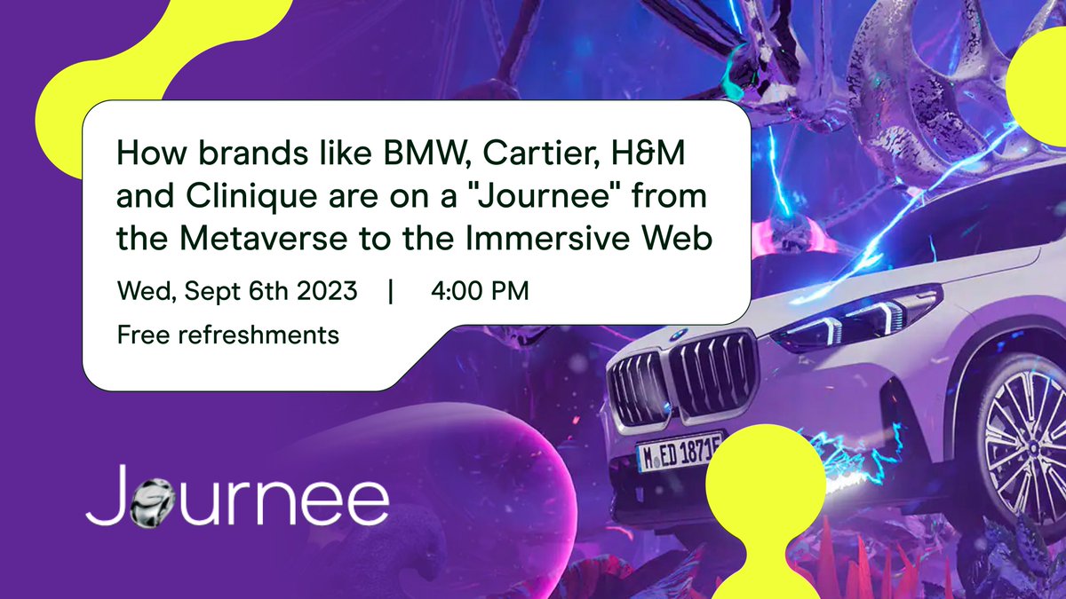 Diving into Portugal's innovation with AFI+ Network! We are partnering with <a href="/francisco_rib/">Francisco Ribeiro</a> from <a href="/basedinlisbon/">Based In Lisbon📍</a>. 

Catch Jordan Robinson from <a href="/Journeelive/">Journee</a> discussing the Metaverse journey of top brands. More announcements coming next week.

Need tickets? Click the link in our bio.