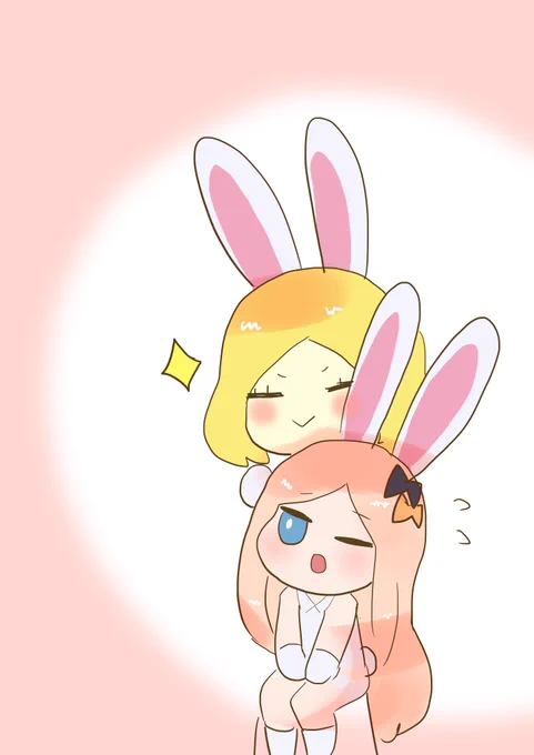 #1日1バニヤン #FGO バニーアビーとバニーバニヤン 