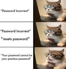 hyasinc's tweet photo. *Deep Breaths* Happy Friday!
#cybersecurity #FridayFunnies #IThumor #passwordsecurity #Infosechumor https://t.co/jIcaguEt4O