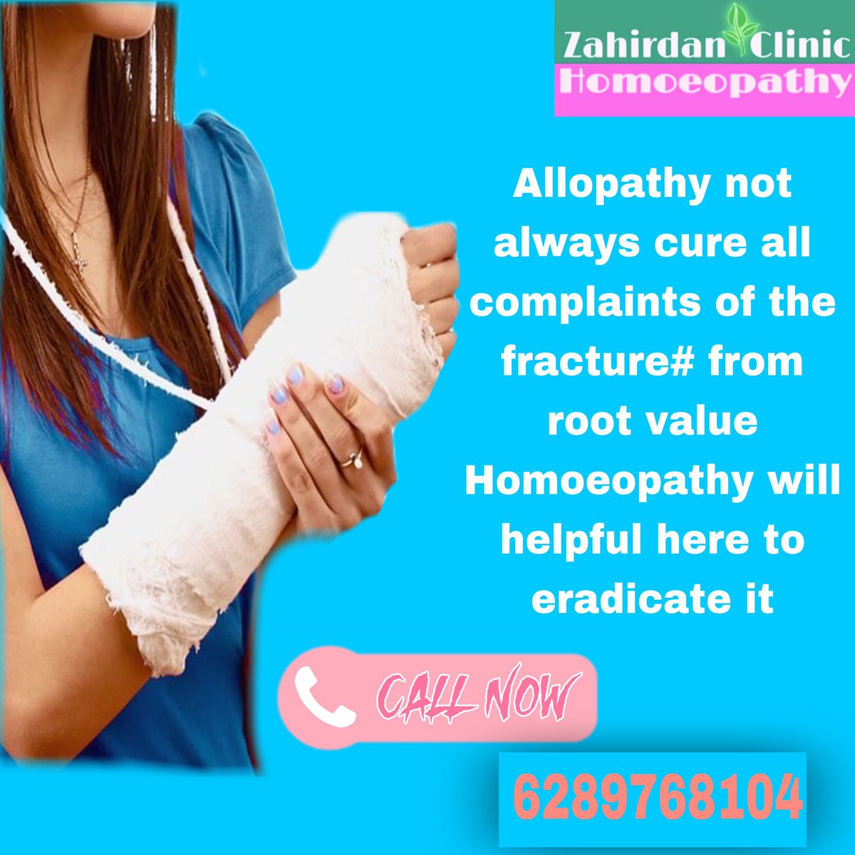 #zahirdanclinic #homoeopathicmedicine #headachetreatment #homoeopathy #fractured #fracturetreatment #fracturerecovery #bonehealing #bonecure