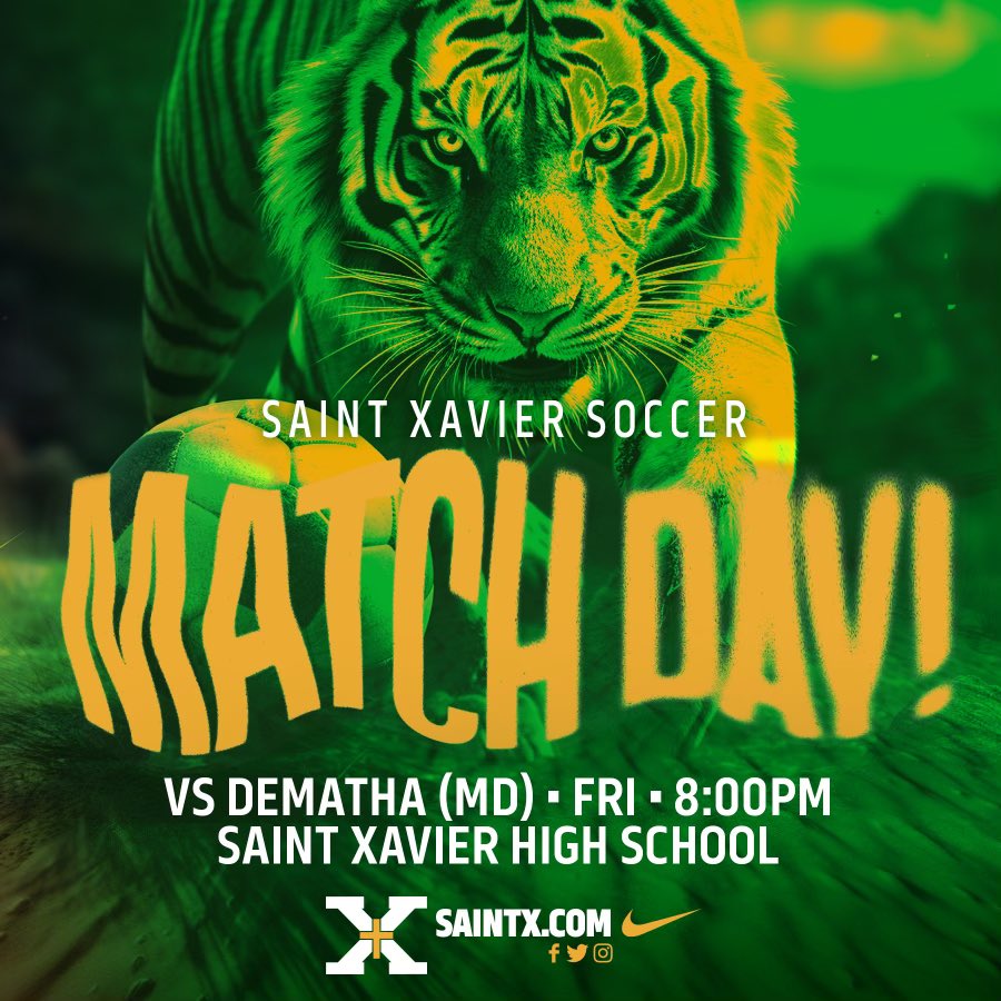Folks—big game tonight! DeMatha High coming in to play our Varsity soccer squad tonight…all the way from the East Coast. Game time is pushed back tonight a couple hours with start time @ 8 p.m. due to the extreme heat.