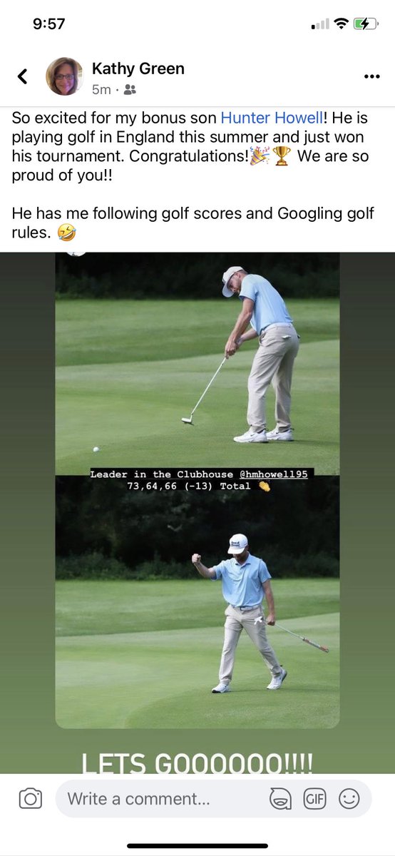 Kathy Green tweet media