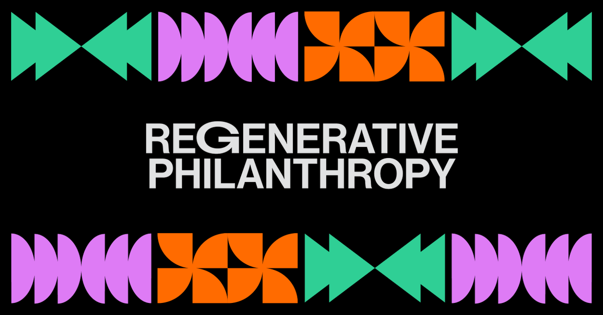 As #philanthropy faces fundamental questions about its power, purpose, and potential for meaningful societal transformation, what might regenerative philanthropy look like? bbmg.com/regenerative-p…