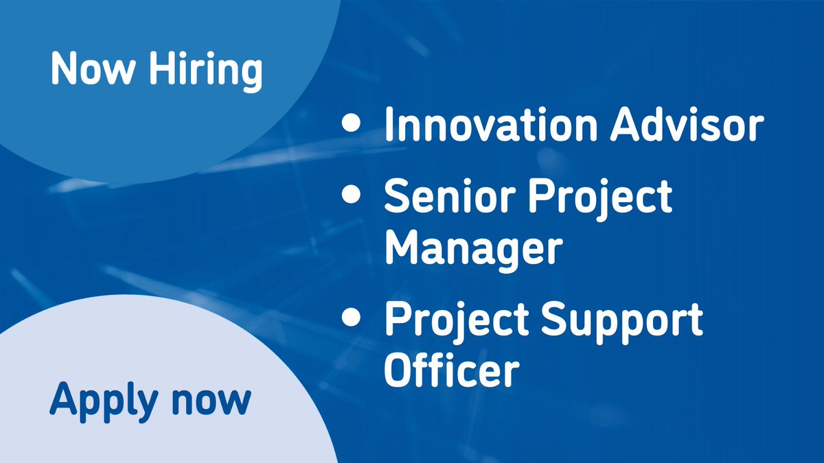 #JobOpportunities

Looking for your next role? We currently have vacancies for Senior Project Managers, a Project Support Officer and an Innovation Advisor to join our team based in Bristol. 

Find out more at weahsn.net/careers/job-va…