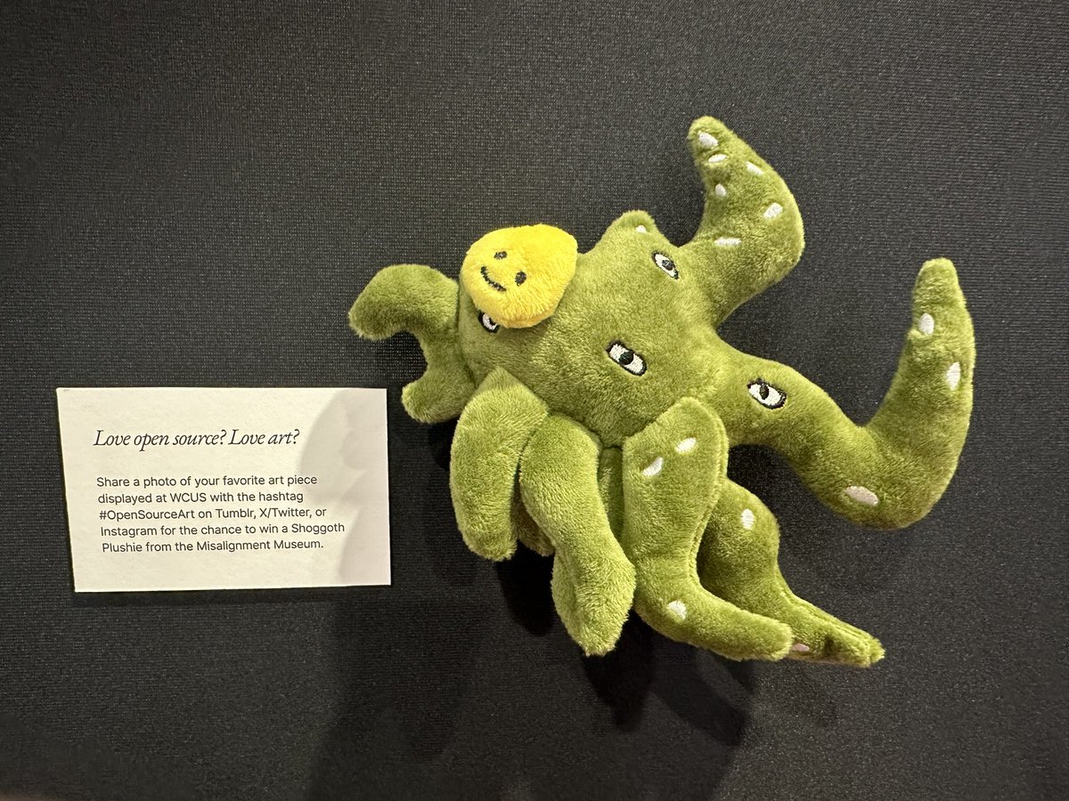 one_maggie's tweet image. Please? I need one in my life #OpenSourceArt #WCUS