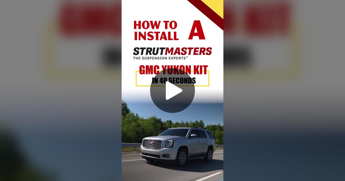 How to Easily Install a GMC Yukon Conversion Kit: ow.ly/GaUY50PE7ip #gmcyukon #gmc #auto #strutmasters #carupgrades #yukon #automotive #airsuspension #suspensionexperts #conversionkit #autorepair #diy