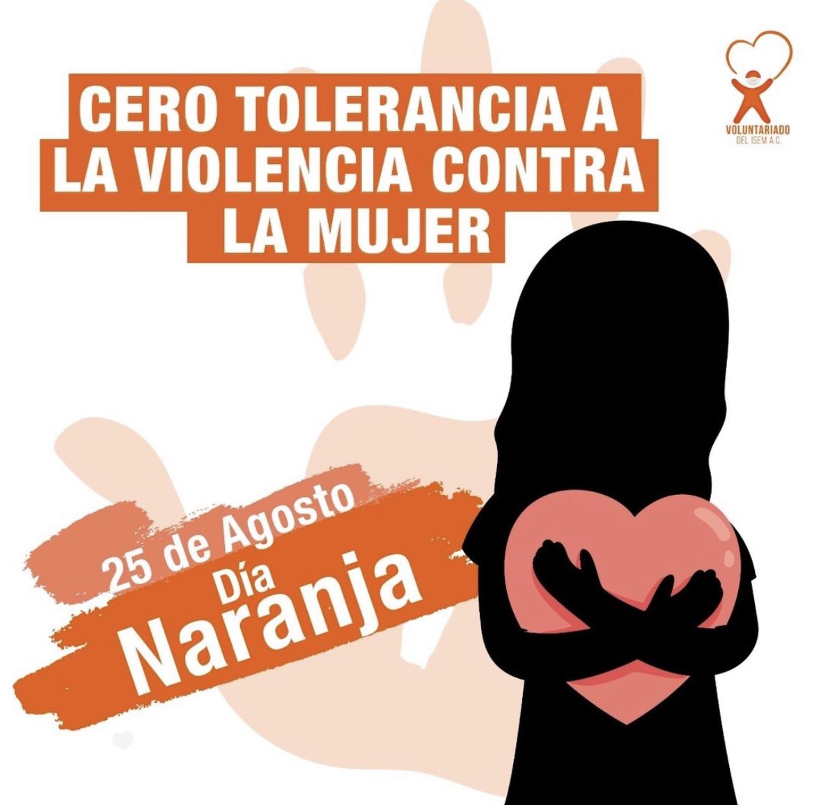 🔖Actuemos para erradicar cualquier tipo de violencia (física, psicológica, laboral, política, sexual, económica, etc.)  hacia niñas, adolescentes y mujeres, teniendo el derecho de vivir libre de violencia. 🧡🚺✋

#DíaNaranja 🧡