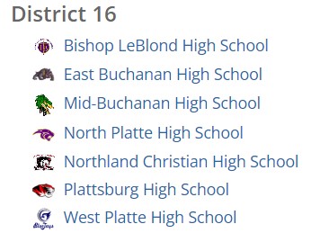 It's District announcement day! Your Blazers have been grouped for postseason play in October. The football team is part of District 4, while the volleyball team slides into Class 2 District 16.