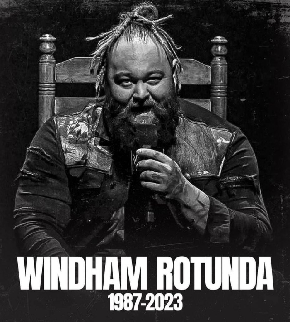JustRasslin's tweet photo. Hard getting up knowing Bray Wyatt passed away… https://t.co/JeXKGDoJKR