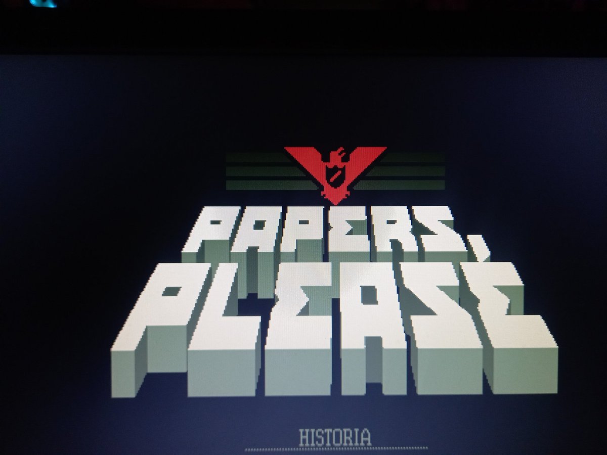 FabricioZegarr5's tweet image. Vamos de nuevo con #PaperPlease a seguir sacando más finales u.u a ver que dale hoy, los espero con brazos abiertos.
#FelizViernes  #streamers #TwitchStreamers #gamers