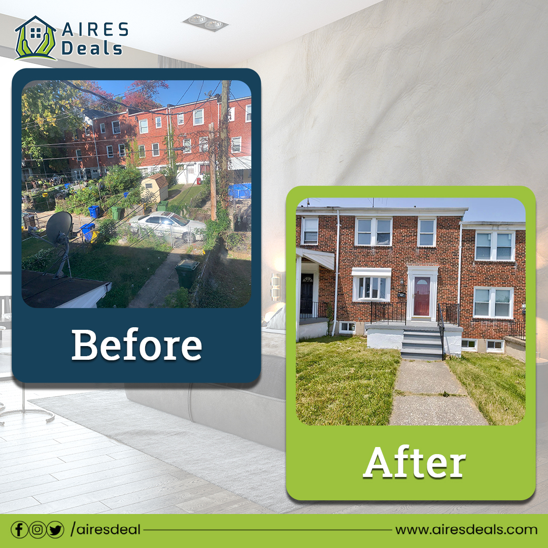 This old property's transformation! From a neglected space to a modern masterpiece, our renovation efforts have breathed new life into every corner. Swipe left to see the stunning before and after shots of 3526 Parklawn Ave! 🏡

📞 240-408-4153
✉️ deals@airealestatesolutions.com