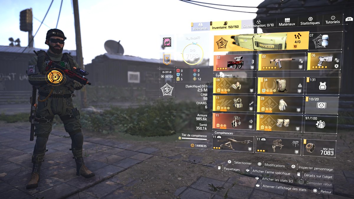 fr_LaTaupe's tweet image. 👷 Dévoilant mon build compétence dans #TheDivision2 : le combo Drone-Tourelle ! L'Agent LaTaupe s'appuie sur cette combinaison pour contrôler le champ de bataille avec précision. Toujours prêt à déployer la technologie au service de la victoire ! 🚀💻 #BuildCompétence #Gaming