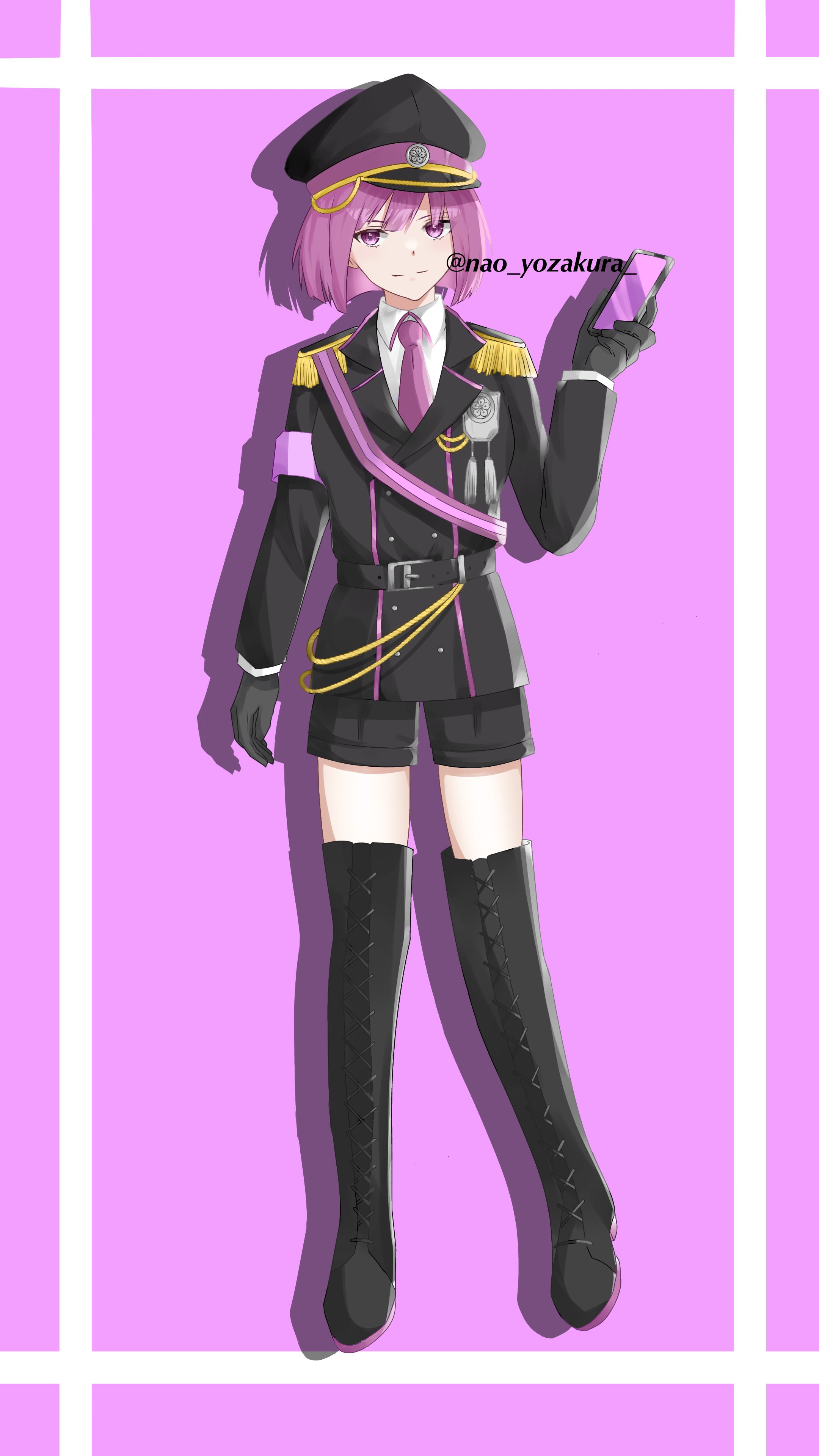 手描きイラスト　夜桜 hq720.jpg?sqp=-