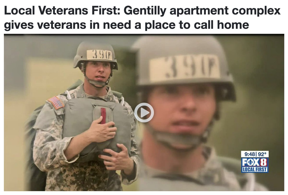 #ICYMI: Bastion was featured on @FOX8NOLA this week! We are so appreciative of this opportunity to share the Bastion story with the Greater New Orleans community and connect with more local veterans. Watch here: bit.ly/3ONR3bz #veterans #neworleans #fox8