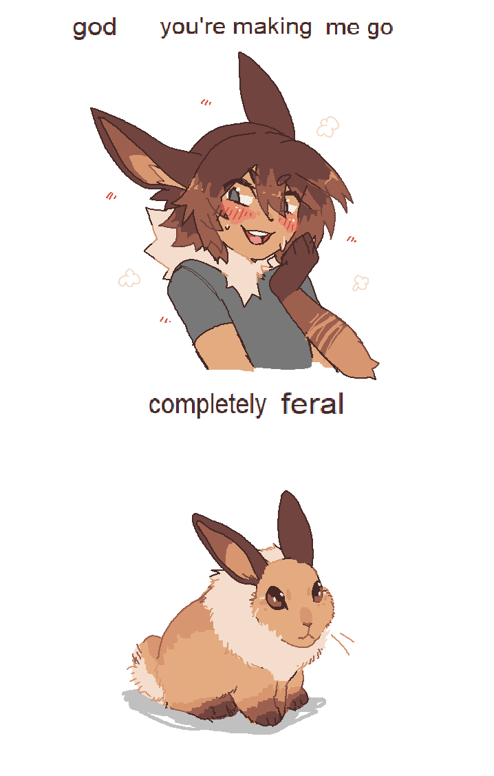 You're making me go completely feral 😳😳🥵