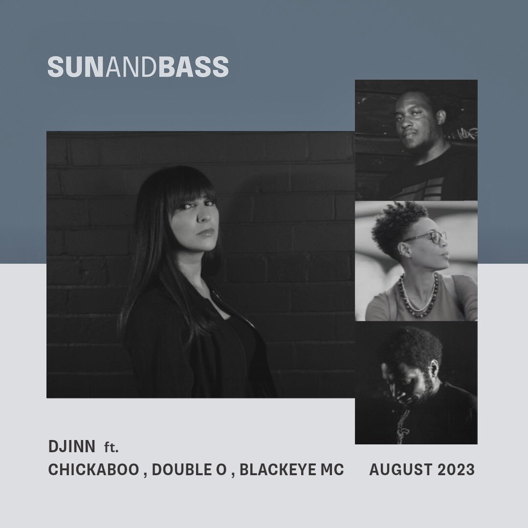 DJINN (@djinn_dj) on Twitter photo Live at <a href="/sunandbass/">sunandbass</a> 2022 w/ @DUBZLO <a href="/blackeyelab/">Blackeye MC</a> #MCChickaboo >>>
soundcloud.com/djinn/djinn-ft…
music by <a href="/RuptureLondon/">Rupture</a> <a href="/Samurai_Music/">Samurai Music</a> <a href="/Overshadowmusic/">Over/Shadow</a> <a href="/metalheadzmusic/">Metalheadz</a> <a href="/AkoBeatz/">AKO BEATZ MUSIC</a> <a href="/Theuntouchablez/">The Untouchables</a> <a href="/MakoUtopiaMusic/">Stephen Mako</a> <a href="/domandroland/">Dom & Roland</a> <a href="/dBridge/">dBridge (Black Electric)</a> <a href="/Dub_One_sciwax/">Oliver Harmer</a> ++ Live at <a href="/sunandbass/">sunandbass</a> 2022 w/ @DUBZLO <a href="/blackeyelab/">Blackeye MC</a> #MCChickaboo >>>
soundcloud.com/djinn/djinn-ft…
music by <a href="/RuptureLondon/">Rupture</a> <a href="/Samurai_Music/">Samurai Music</a> <a href="/Overshadowmusic/">Over/Shadow</a> <a href="/metalheadzmusic/">Metalheadz</a> <a href="/AkoBeatz/">AKO BEATZ MUSIC</a> <a href="/Theuntouchablez/">The Untouchables</a> <a href="/MakoUtopiaMusic/">Stephen Mako</a> <a href="/domandroland/">Dom & Roland</a> <a href="/dBridge/">dBridge (Black Electric)</a> <a href="/Dub_One_sciwax/">Oliver Harmer</a> ++