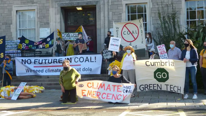 Cumbria #coalmine hearing postponed until a decision has been reached on our landmark challenge to the Supreme Court.

The outcome of #HorseHill case could have major implications for the #Whitehaven coal mine.

wealdactiongroup.org.uk/2023/08/whiteh…

#carboncounts #coalactionnetwork