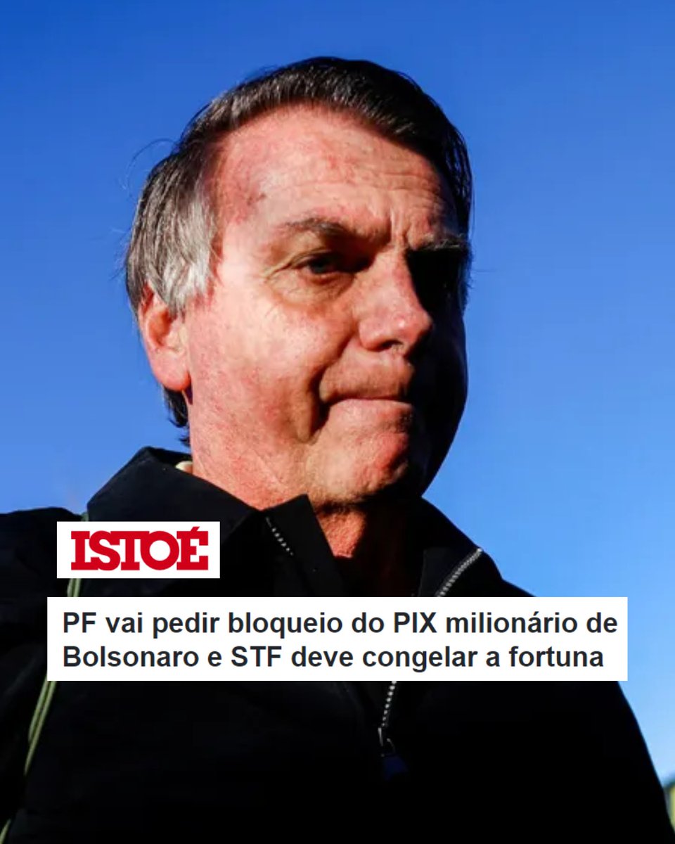 jandira_feghali's tweet photo. PIX BLOQUEADO!
Sabe aqueles R$ 17 milhões que brotaram no Pix de Bolsonaro depois que ele pediu ajuda para pagar multas por ter sido negacionista na pandemia? A Polícia Federal está rastreando a origem da fortuna depositada. A suspeita (adivinha!) é de lavagem de dinheiro. Por isso, a PF deve pedir ao STF o bloqueio destes valores. Eu acho é pouco.