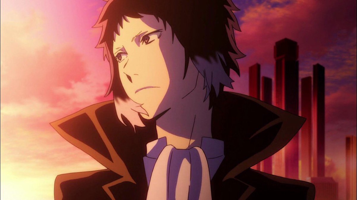 ryunovamp's tweet photo. Akutagawa and his breathtaking beauty on a sunset is what i call perfection https://t.co/KssQyV6LyC