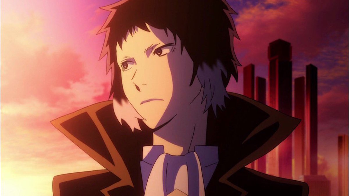 ryunovamp's tweet photo. Akutagawa and his breathtaking beauty on a sunset is what i call perfection https://t.co/KssQyV6LyC