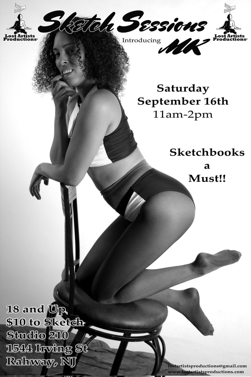 mrmidnyte21's tweet photo. September's Sketch Session introducing @KlassieMyss !  
Limited seating available, sketchbooks a must!

#art #drawing #sketching #figuredrawing https://t.co/WO5zj06uFo