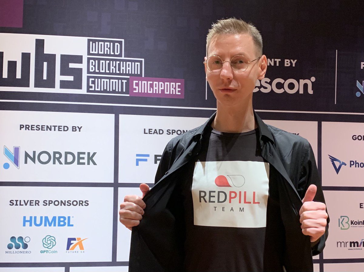 📢Red Pill Team has attended the @WBSglobalseries.

👉We shared our development experiences and AI successes, and discovered new partnerships and opportunities within the crypto community.

Find more in our article: 🔗 medium.com/@redpillteam/r…

#RedPill #WBS2023 #AI #blockchain