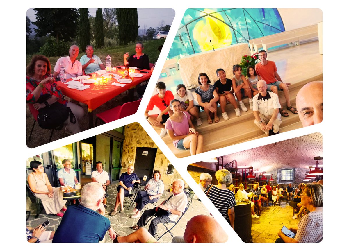 Dal 16 luglio al 6 agosto scorso, il progetto Formato Famiglia ha accolto a #Loppiano circa 35 famiglie provenienti da varie parti di Italia, Spagna, Francia, Belgio, Messico, Costa Rica e Cina. Tre settimane all’insegna della condivisione.
loppiano.it/2023/08/25/for…