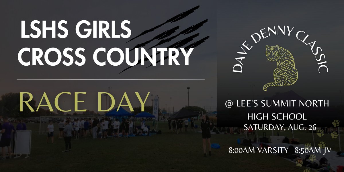 LSHSGirlsTFXC's tweet photo. Tomorrow: Race Day 💪
📍Lee's Summit North High School
#LSHSXC 🐅 https://t.co/91wJbBNy16