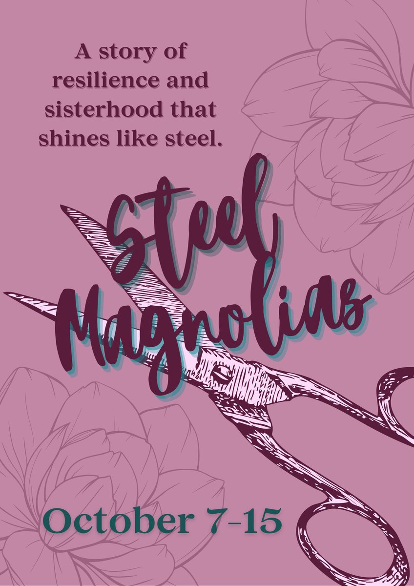 Country_Gate's tweet photo. Country Gate Players is pleased to announce its next production, Steel Magnolias, October 7-15. Those interested in auditioning for this show are asked to submit the form found here: https://t.co/0EXP7IL1qS https://t.co/LKj5vCR30P